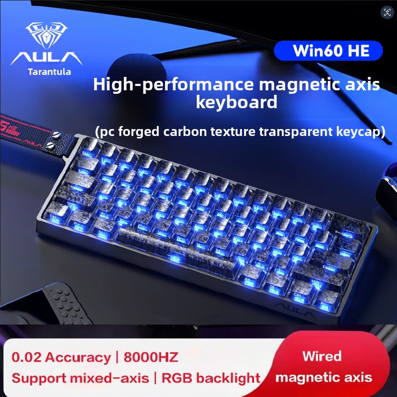 Pc Gaming On Sale - ลดราคาพิเศษ! คีย์บอร์ดแม่เหล็ก AULA WiN 60 แบบมีสาย