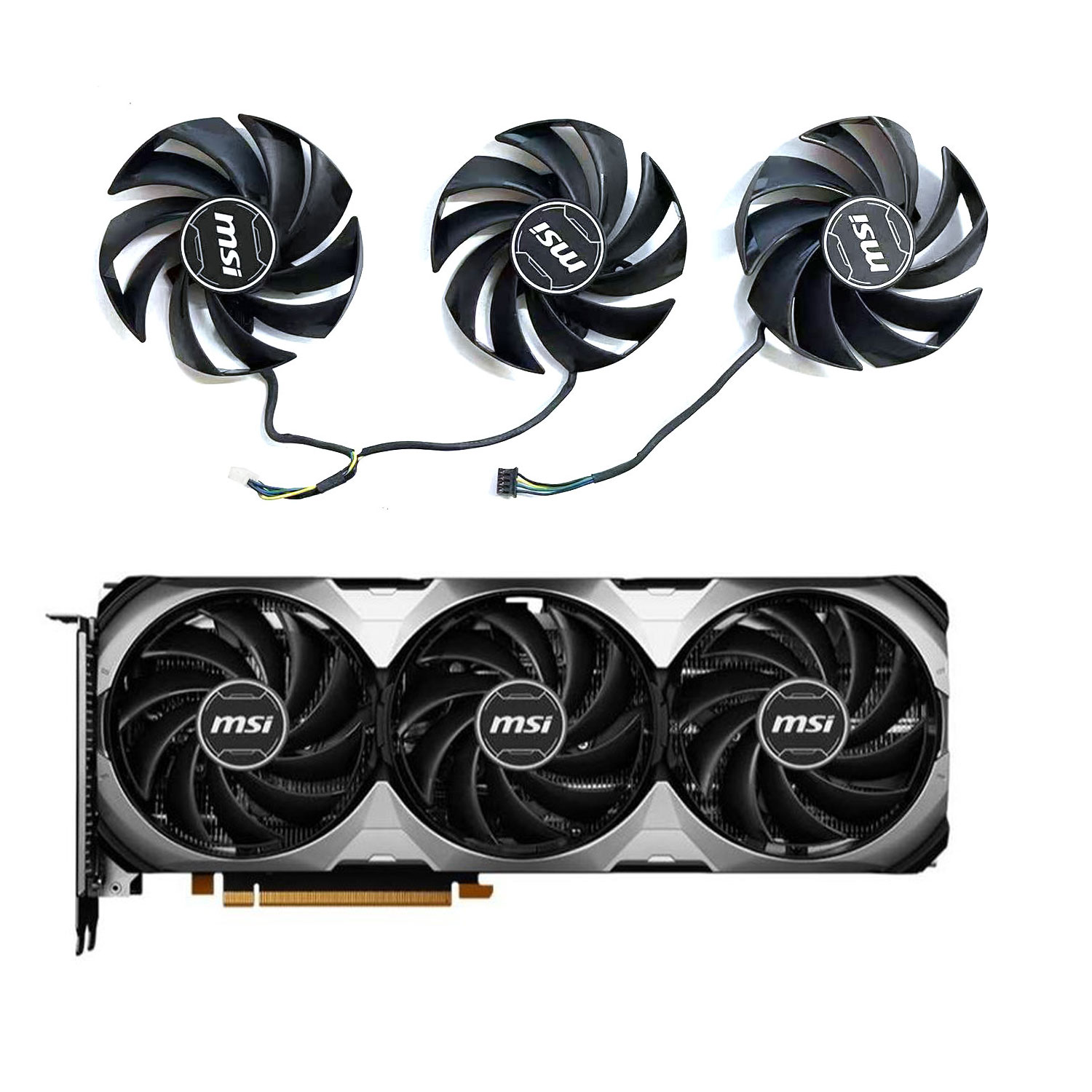 Nvidia Vga Rtx 4060 - พัดลม LZQLY PLD09210S12HH PLD09210B12HH ขนาด 87