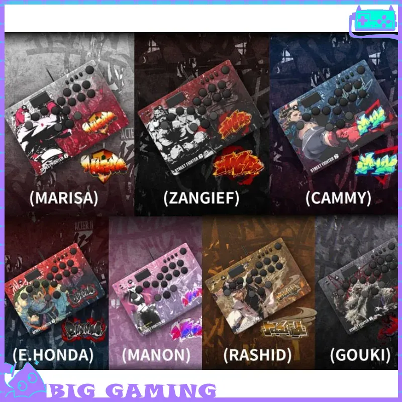 Pc Gaming Editing - HORI NOLVA Street Fighter 6 รุ่นลิมิเต็ดอิดิชั่น