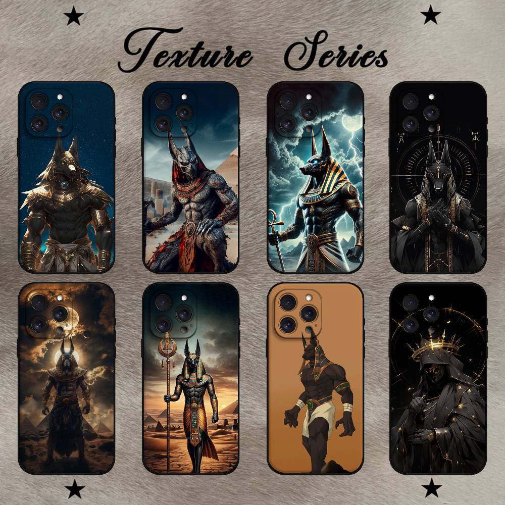 Pc Gaming Egypt - เคสโทรศัพท์ลายเทพอนูบิสแห่งอียิปต์โบราณ สำหรับ iPhone 17 16 15