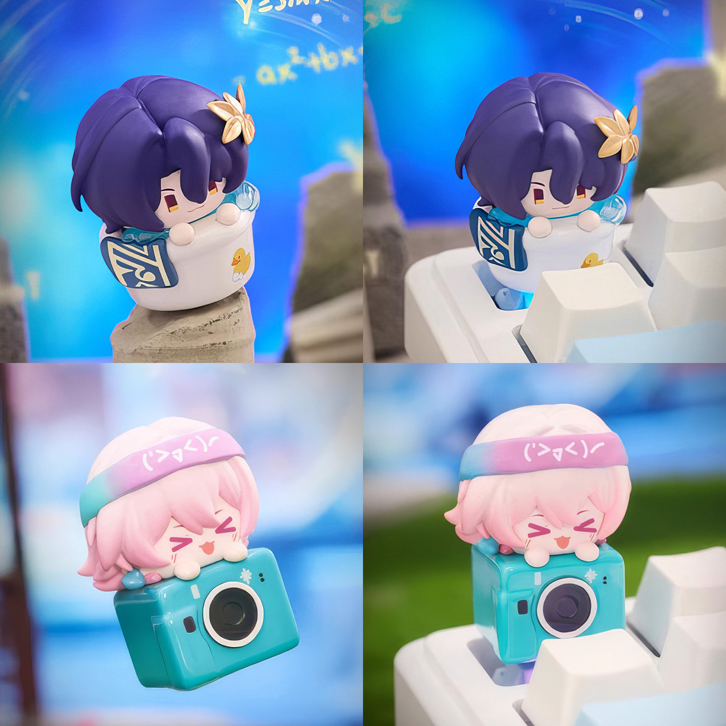 กล่องสุ่มคีย์แคป Mihoyo Honkai - Pc Gaming Editing บทวิจารณ์และราคา