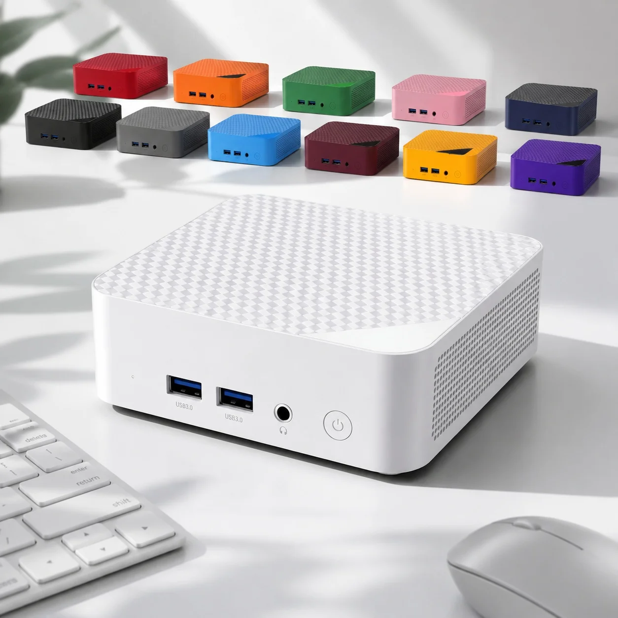 มินิพีซีพกพาสีเทา Intel Celero - Pc Gaming Editing บทวิจารณ์และราคา